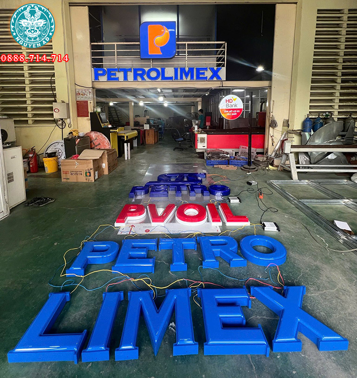 Thi Công Bảng Hiệu Petrolimex Miền Nam