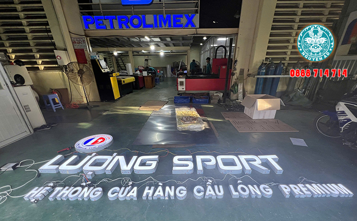 gia công chữ inox khổ lớn đẹp