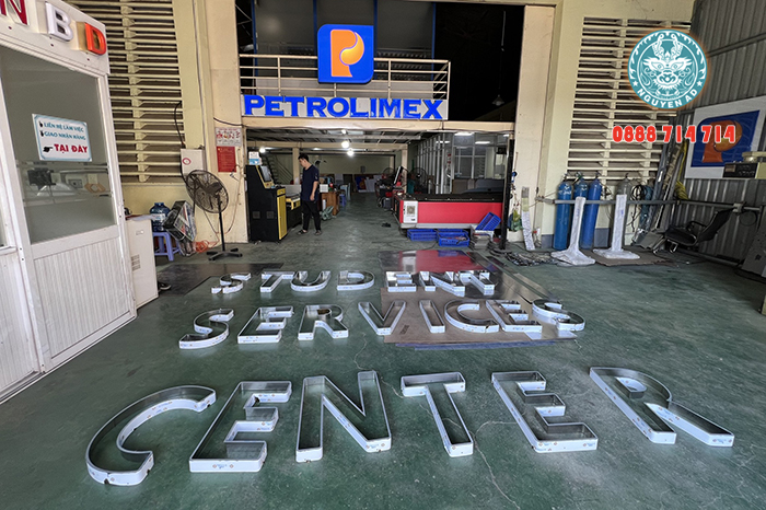 Bảng giá gia công chữ inox mới nhất 