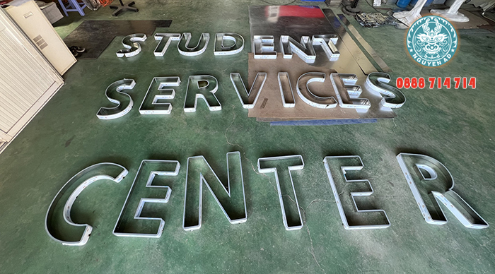 gia công chữ inox khổ lớn đẹp,Gia Công Chữ Inox Giá Cực Rẻ