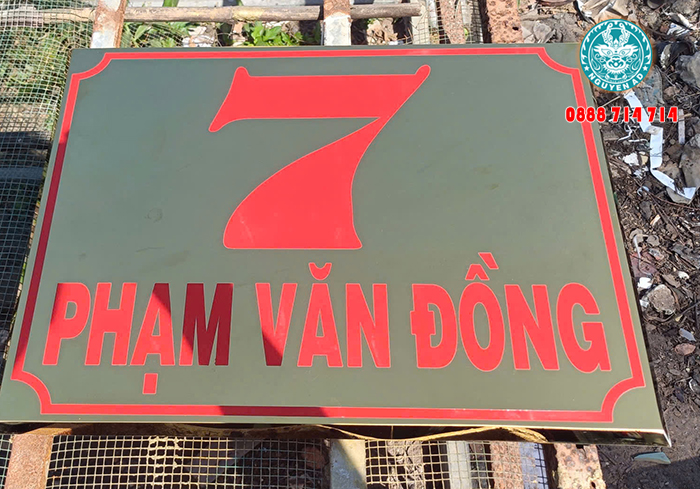 mẫu bảng biển số nhà đẹp hiện đại giá rẻ