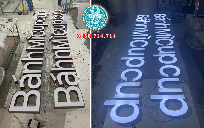 làm bảng hiệu quảng cáo quán bánh mì đẹp