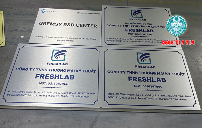 Gia công bảng inox ăn mòn tại Đồng Nai – Chất lượng bền đẹp, giá tận xưởng