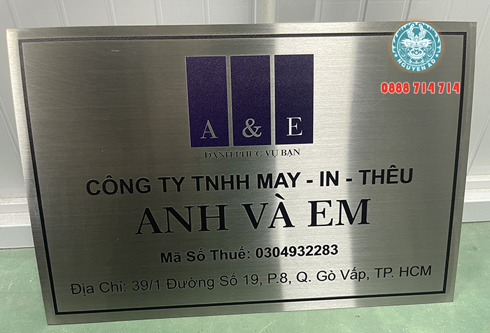 Gia công bảng inox ăn mòn tại Đồng Nai – Chất lượng bền đẹp, giá tận xưởng