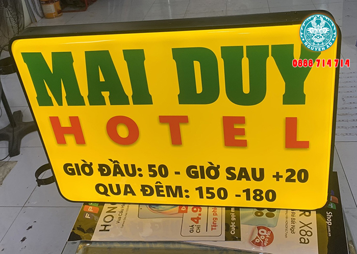 Sản xuất hộp đèn mica hút nổi Quận 12