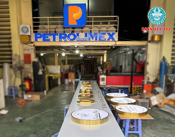 gia công chữ inox vàng đẹp cho bảng hiệu 2026
