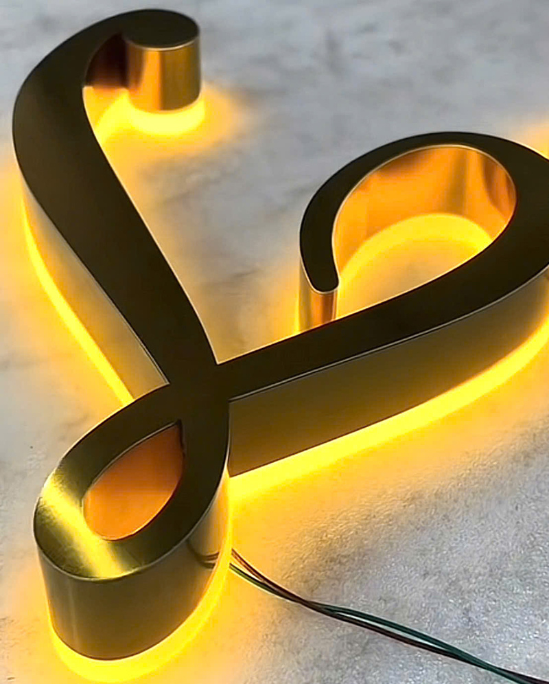 Chữ inox vàng gương, Báo giá chữ inox vàng gương