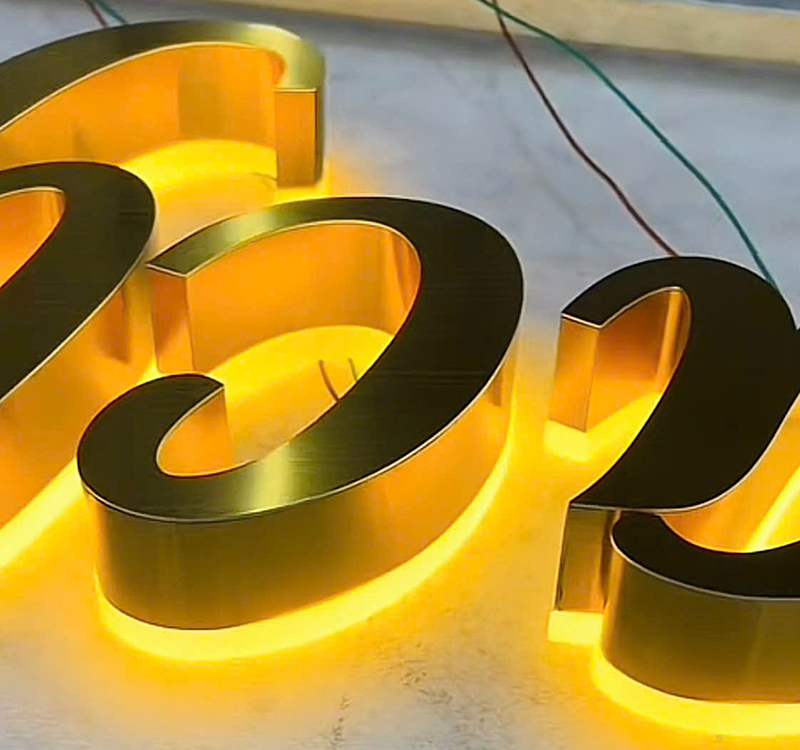 Chữ inox vàng gương, Báo giá chữ inox vàng gương