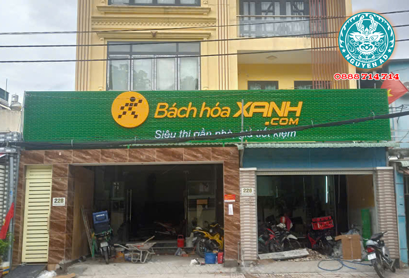 Bảng Hiệu Bách Hóa Xanh Đẹp