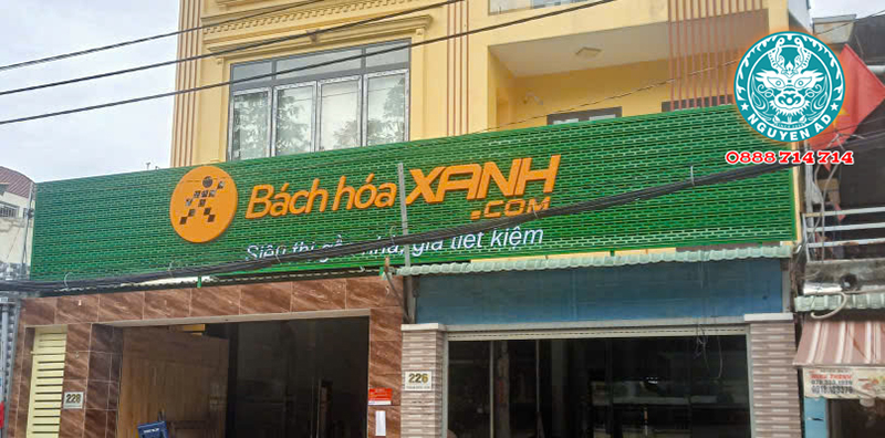 Bảng Hiệu Bách Hóa Xanh Đẹp