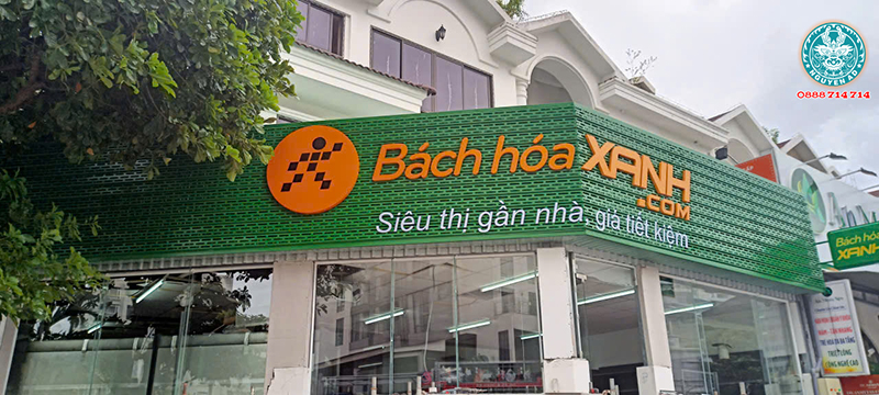 BẢNG HIỆU BÁCH HÓA XANH