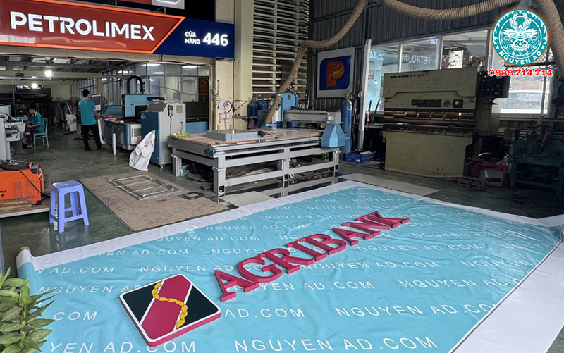 Thiết Kế Thi Công Bảng Hiệu Quảng Cáo Ngân Hàng Agribank